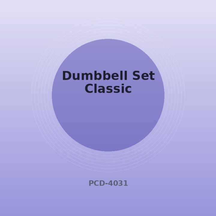 Set d'haltères Classique